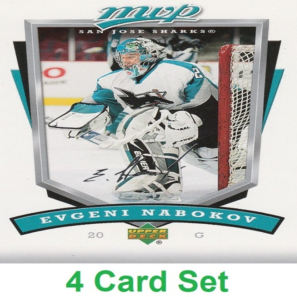 Evgeni Nabokov Hockey Card Collection